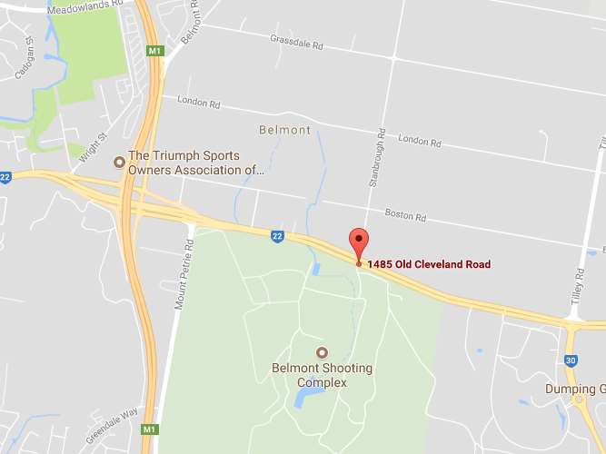 map belmont shooting complex