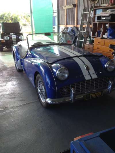 1959 tr3a for sale in Mossman Fnq
